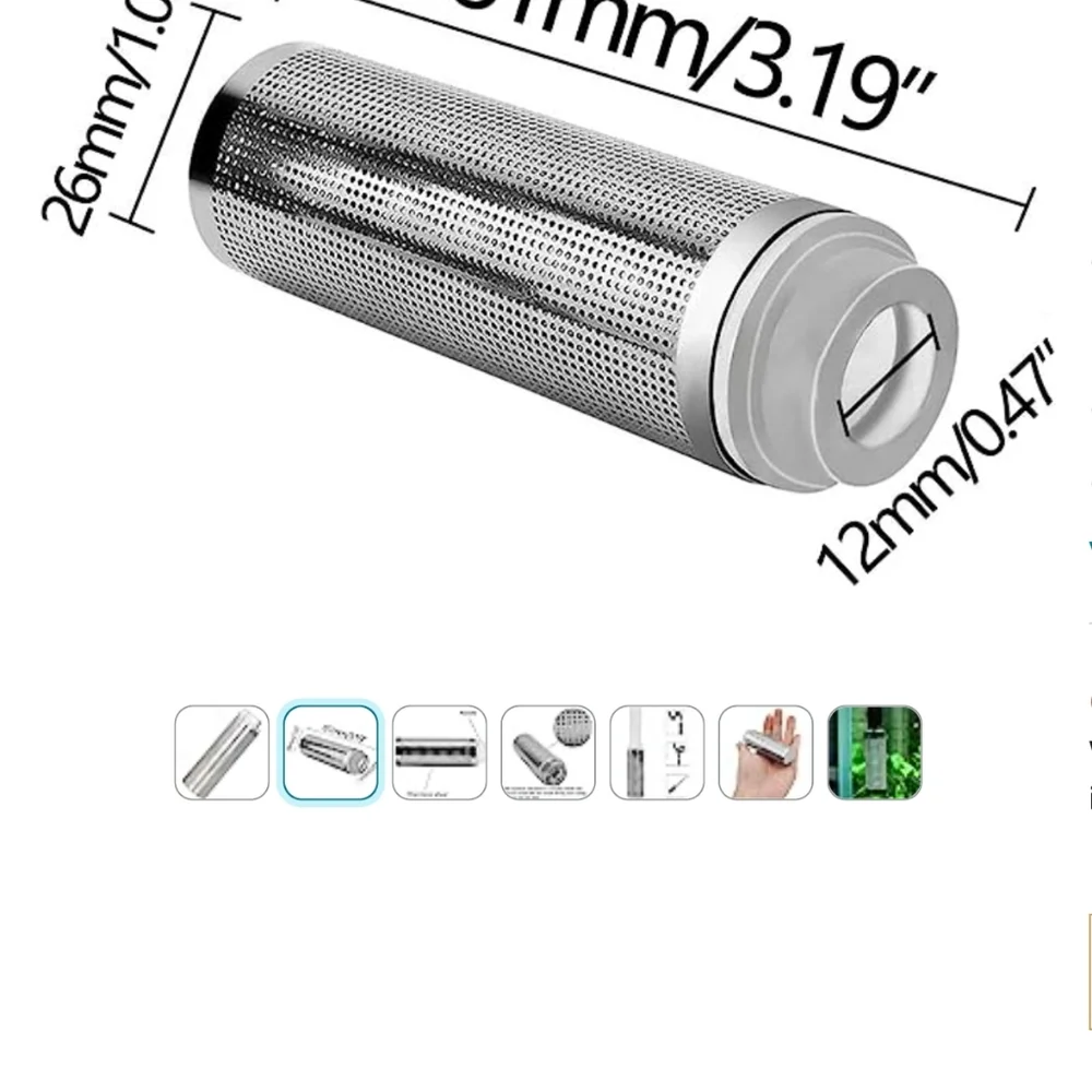 Aquarium fishshrimp mesh net filter guard